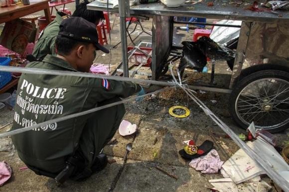 Several wounded in attack in Bangkok  - ảnh 1